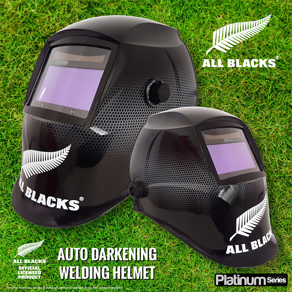 All Blacks Mesh Welding Helmet