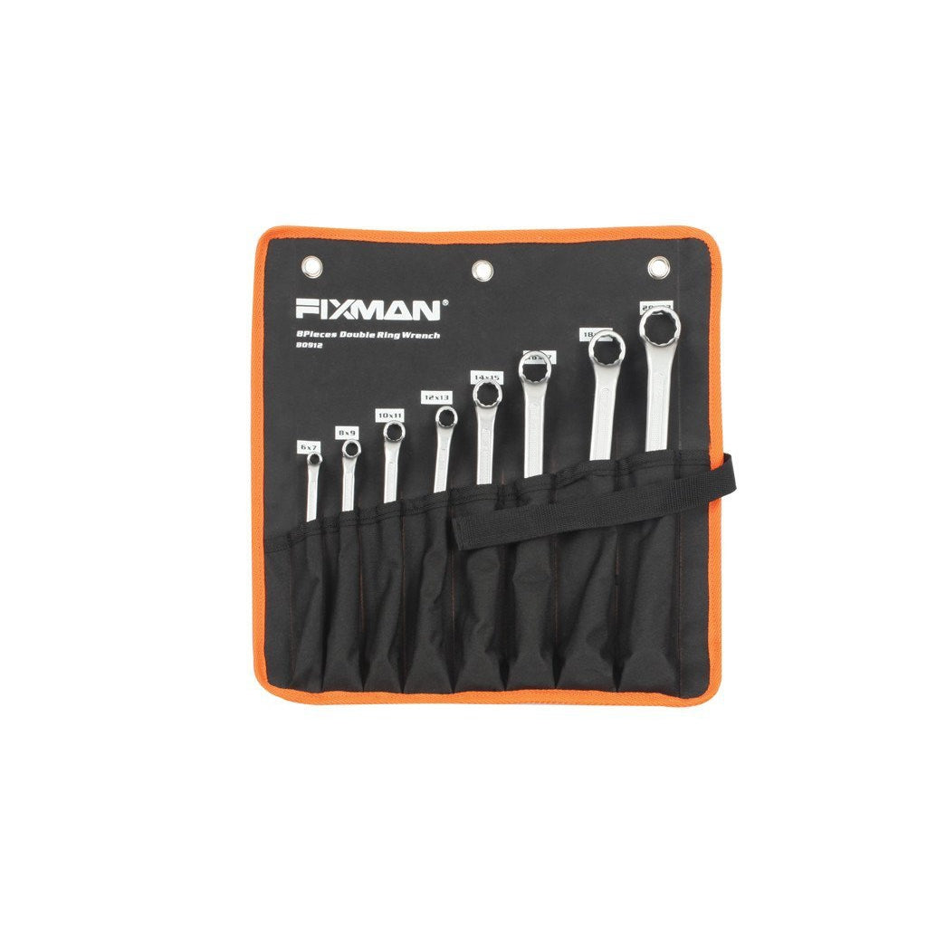 Fixman 8pc Metric Ring Wrench Set in Bag