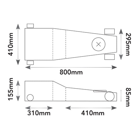 Powerbuilt 3Ton / 2721kg Low Profile Professional Service Jack