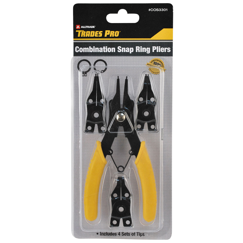 Trades Pro 150mm/6 Combination Snap Ring Plier