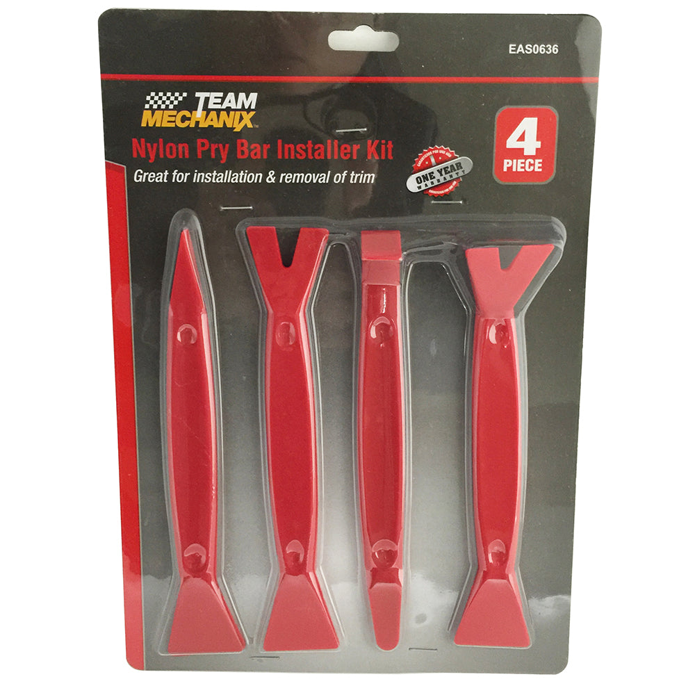 Team Mechanix 4pc Nylon Pry Bar Installer Kit