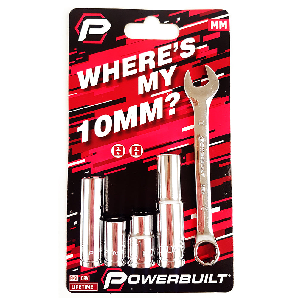 WHERE IS MY 10MM - 5PC SOCKET & WRENCH SET