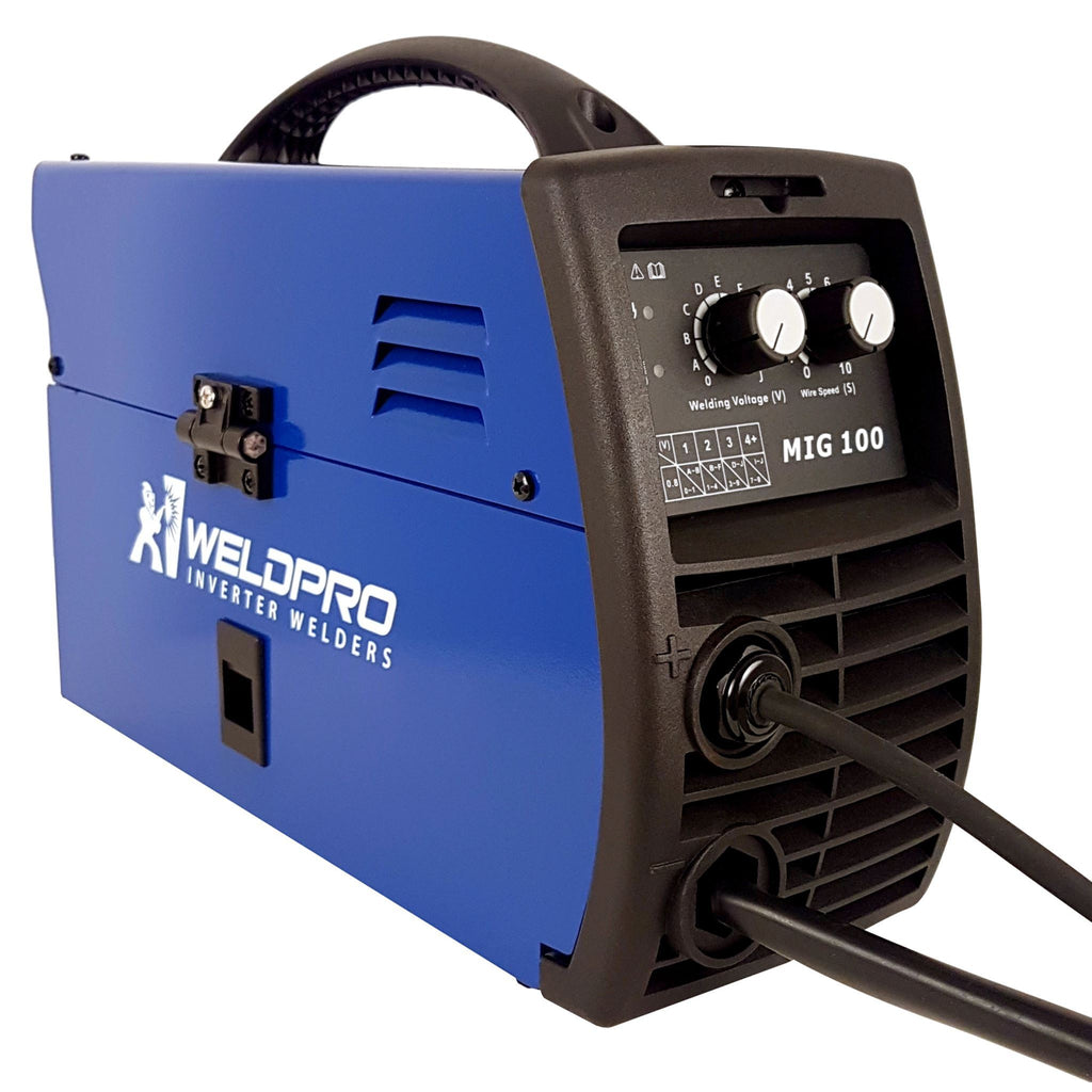 Weldpro Mig 100 Mig Welder GASLESS COMBO 10AMP Plug...ONLINETOOLS