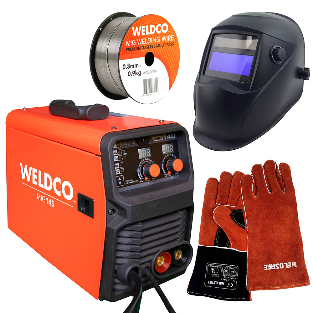 Weldco 145a Welder - Ready to Weld Package