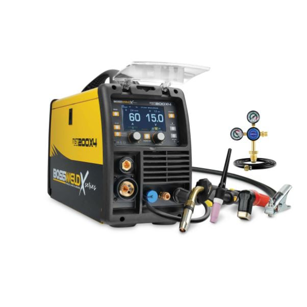 BOSSWELD MST-200X4 MULTI-PROCESS 4-IN-1 WELDING MACHINE