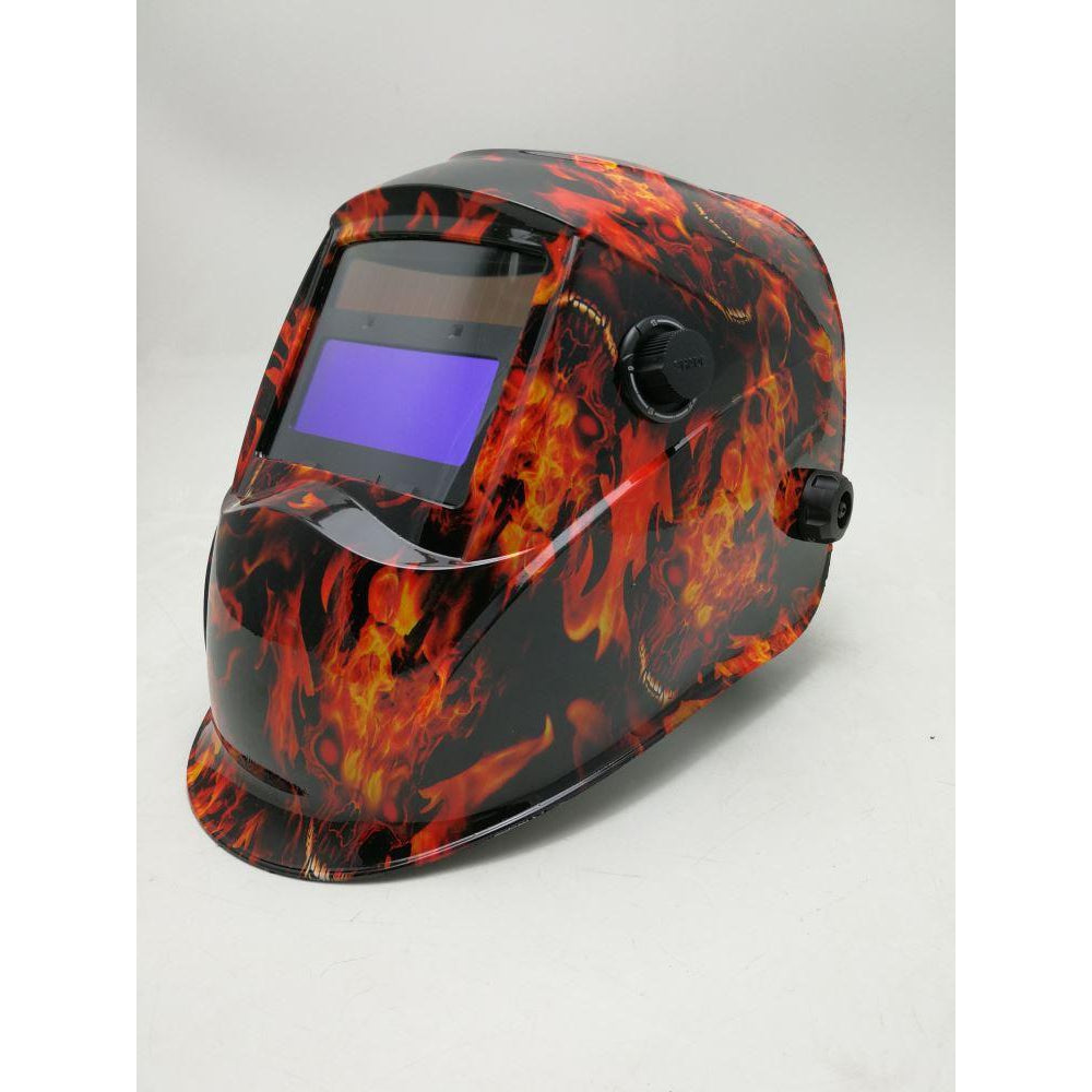 Welding Helmet 2 SENSOR - FIRE PIT-True Color