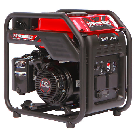 Powerbuilt 4.4kva / 3500W Open Frame Inverter Generator