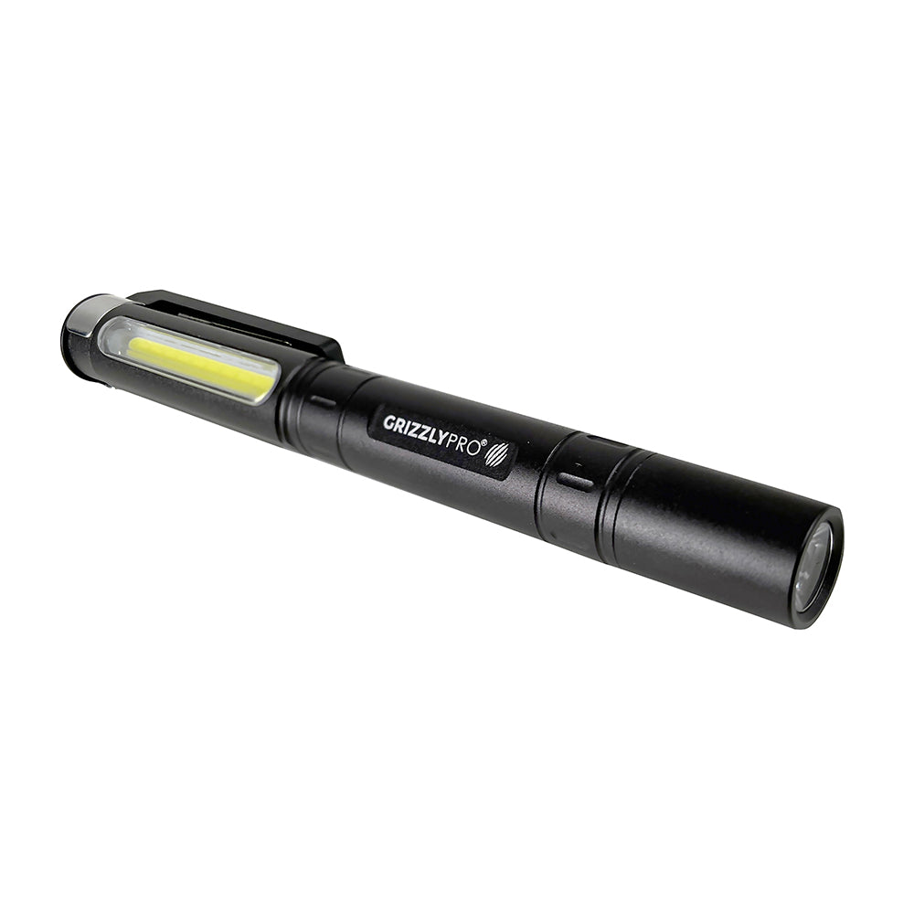 GrizzlyPRO 330 Lumen LED Rechargeable Pen Light “Pocket Rocket”