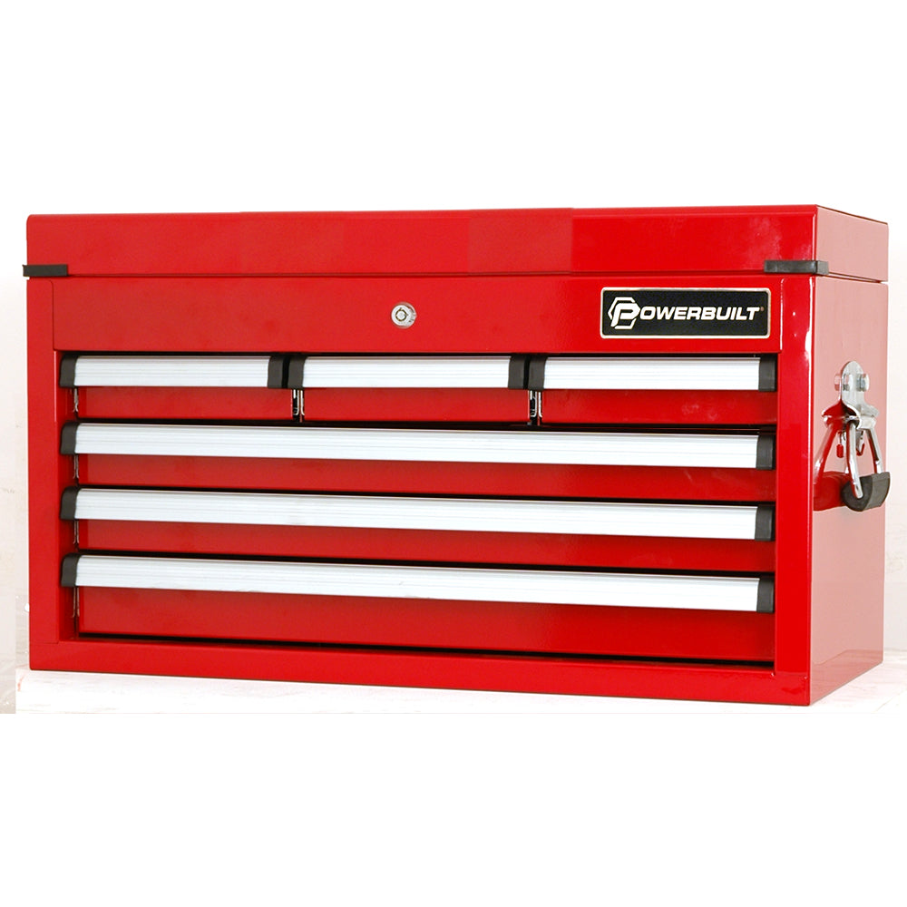 Powerbuilt 6 Drawer Tool Chest - Racing Red