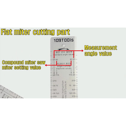 109TOOLs Smart Protractor (Large)