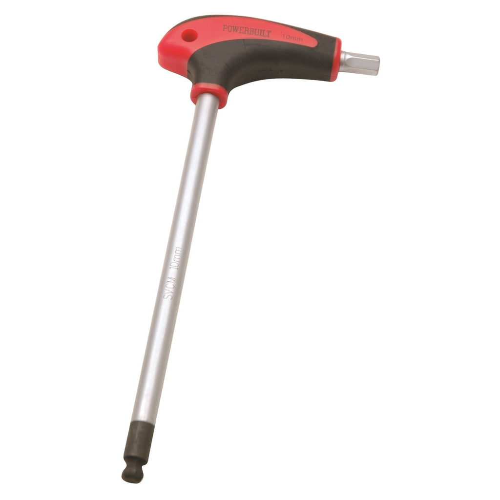 Powerbuilt 1/4in T-Handle Ball End & Hex Key