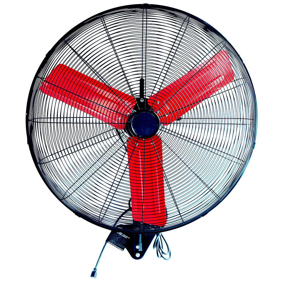 Powerbuilt 76cm High Velocity Wall Mount Oscillating Fan