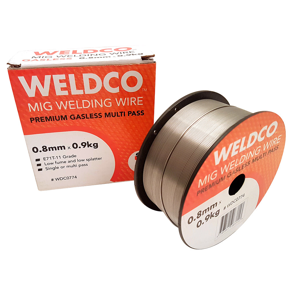 Weldco Mig Mini Spool -0.8mm  Premium Gasless Multi Pass –