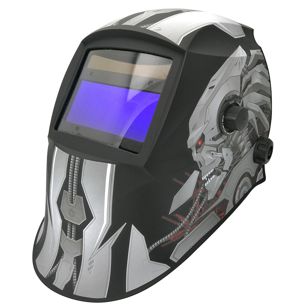 WELDSAFE PLATINUM DUSKY ROBOT WELDING HELMET