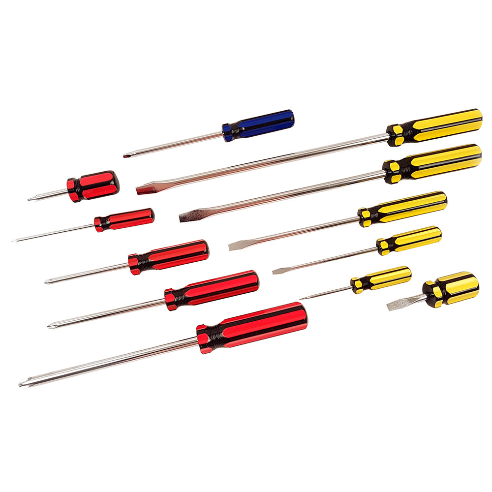 Trades Pro 12pc Screwdriver Set