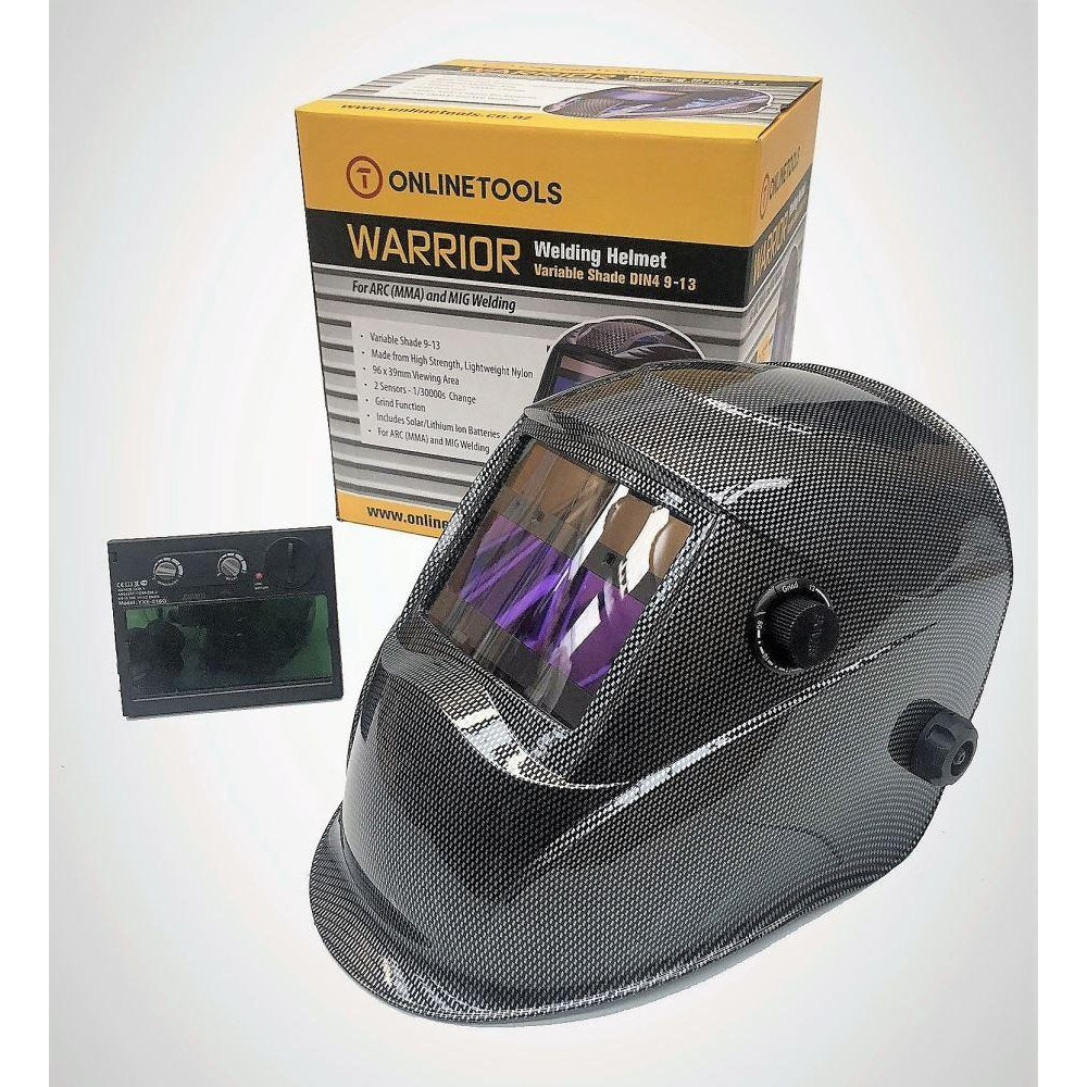 Welding Helmet 2 SENSOR F/F- Carbon Fibre Warrior