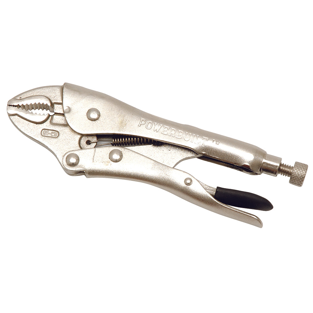 Powerbuilt 175mm/7 Curved Jaw Locking Plier