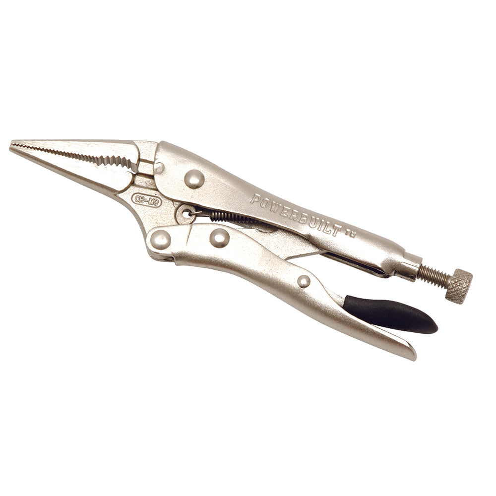 Powerbuilt 150mm/6 Long Nose Locking Plier